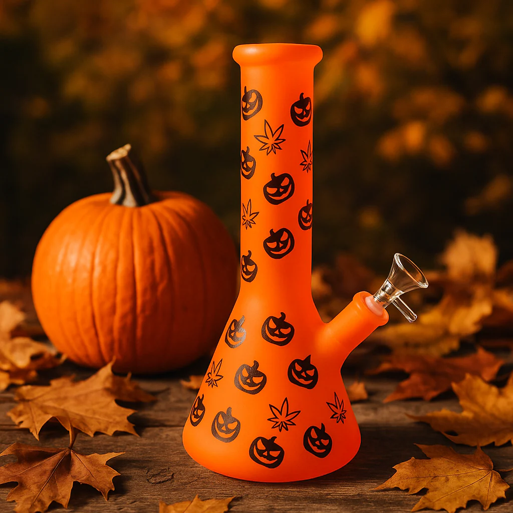 10” Pumpkin Beaker Bong - Image 3