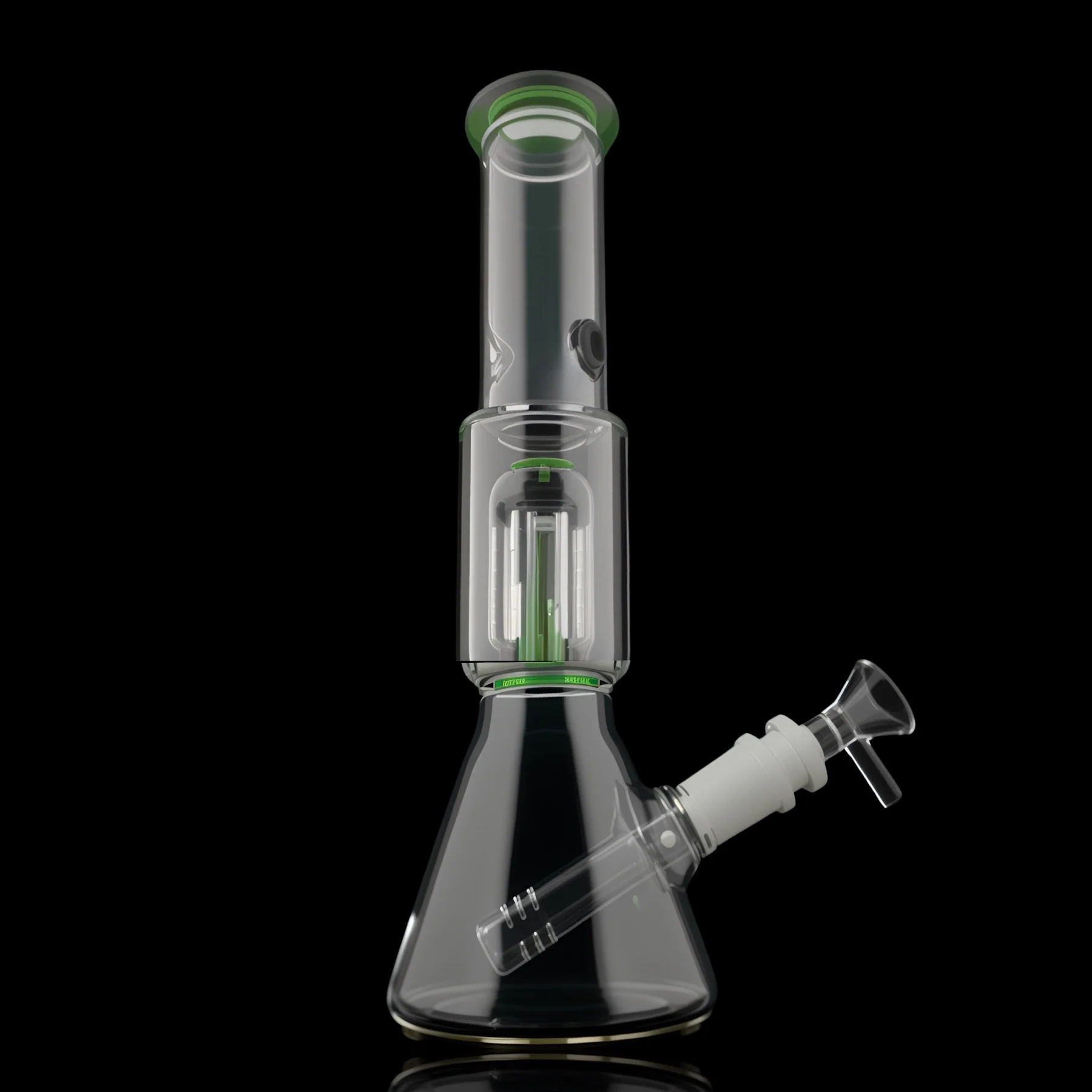 10.5" Tree Perc Beaker Bong - Image 2