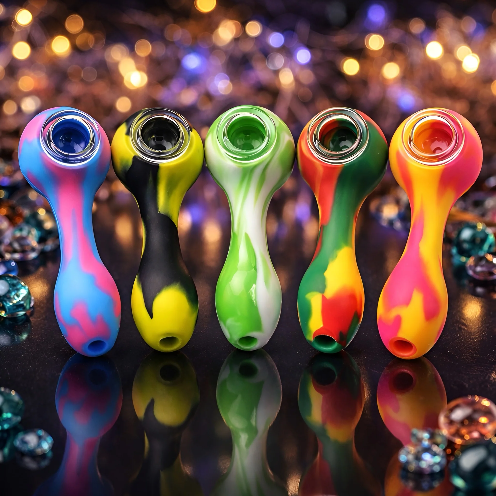Silicone Hand Pipe - Image 3