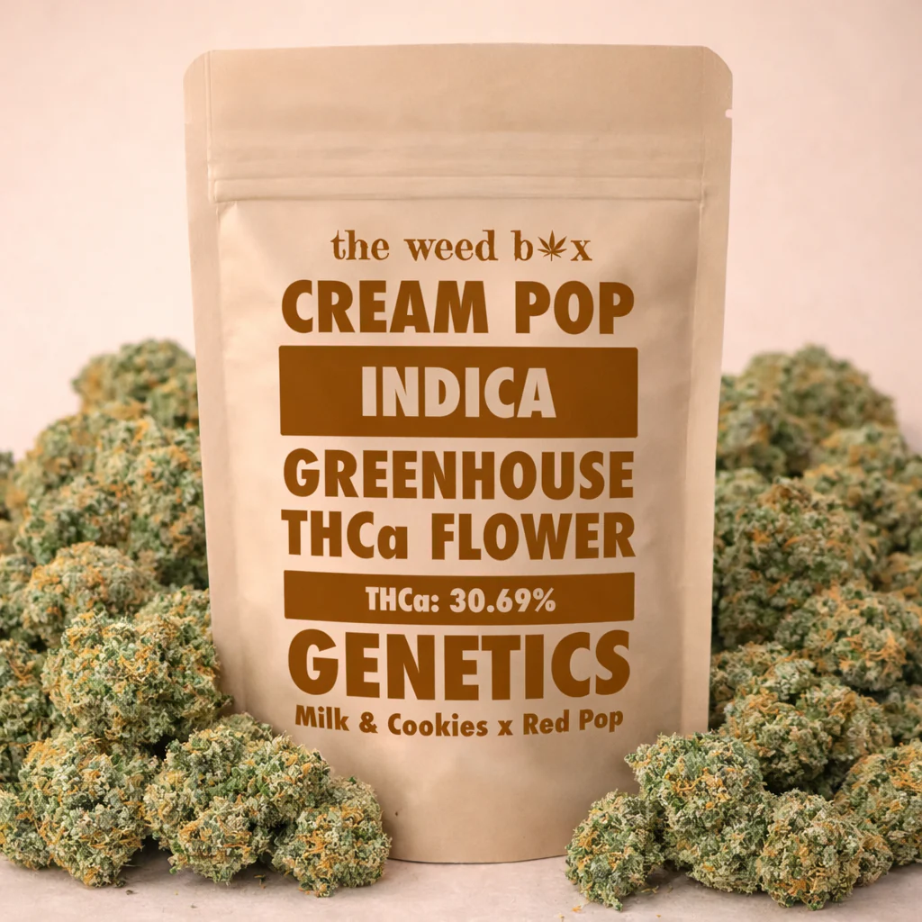 THCa Flower | Cream Pop 28g