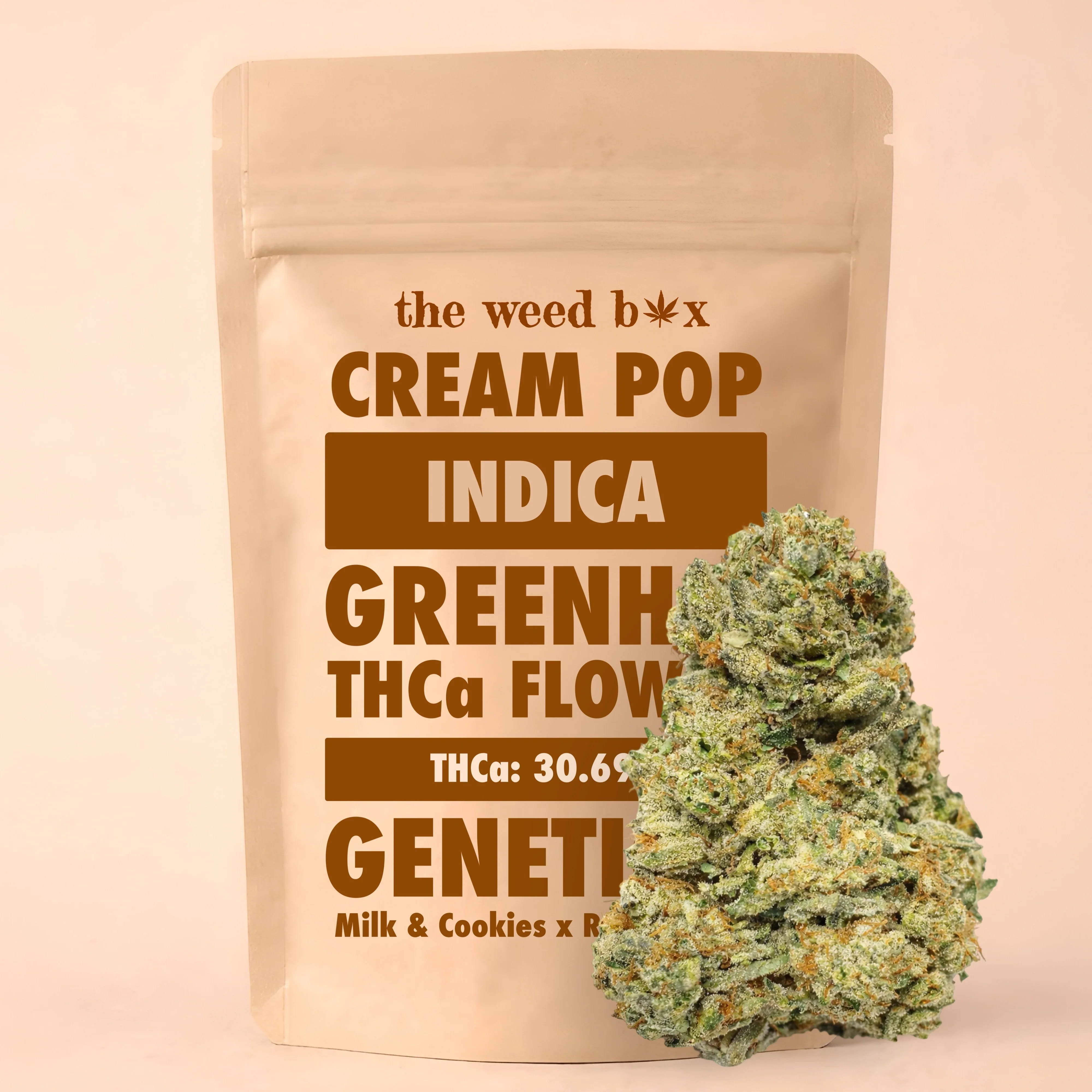 THCa Flower | Cream Pop 28g - Image 5