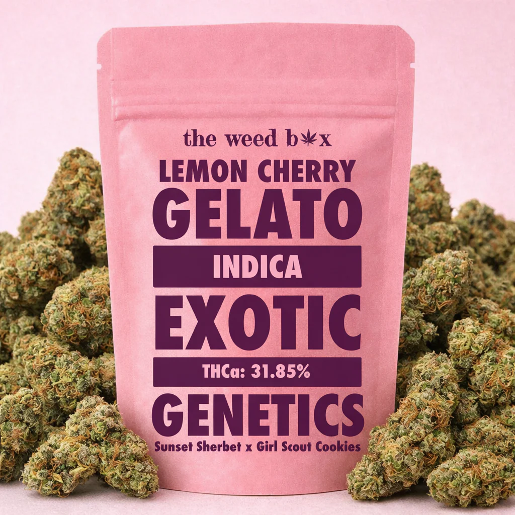 THCa Flower | Lemon Cherry Gelato Exotic Smalls 14g