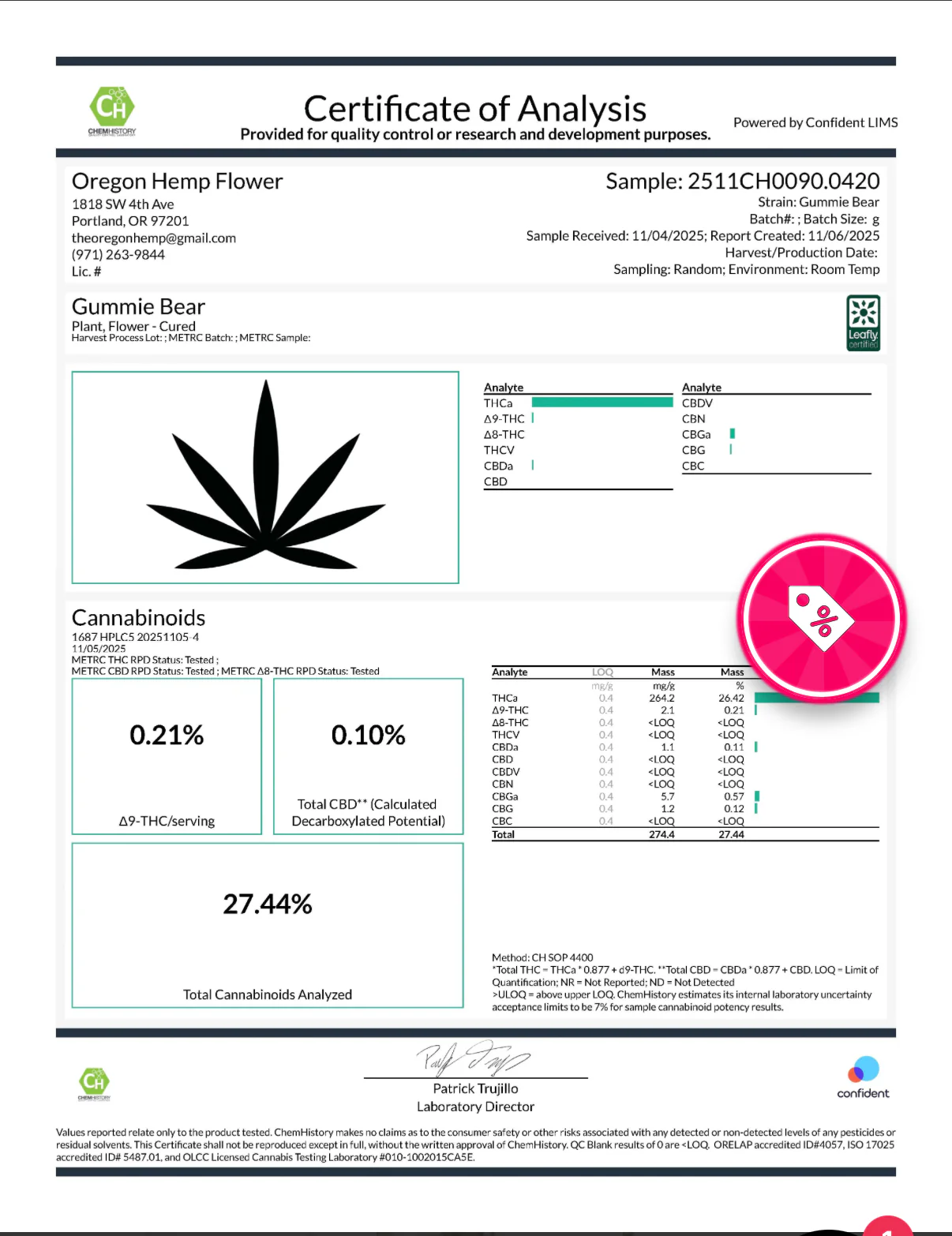 THCa Flower | Shake 28g - Image 8