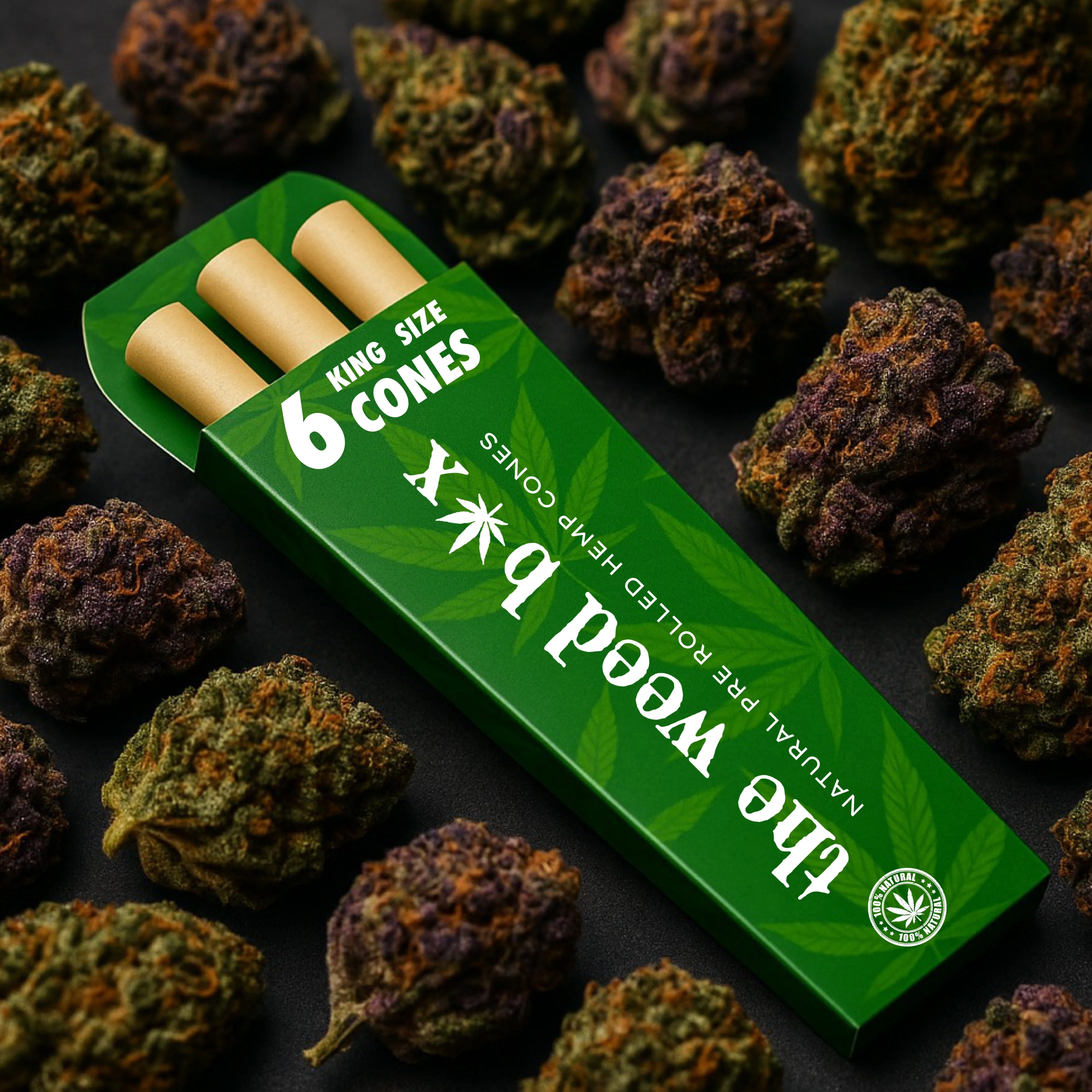 The Weed Box®️ Organic Pre-Roll Cones - Image 3